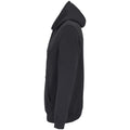 Black - Side - SOLS Unisex Adult Calipso Full Zip Hoodie