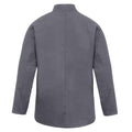 Steel - Back - Premier Mens Long-Sleeved Chef Jacket