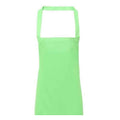 Apple Green - Back - Premier Unisex Adult Cotton Bibbed Apron