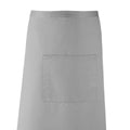 Silver - Back - Premier Colours Bar Apron