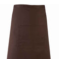 Brown - Back - Premier Colours Bar Apron