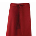 Burgundy - Back - Premier Colours Bar Apron