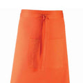 Orange - Back - Premier Colours Bar Apron