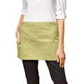 Lime - Back - Premier Colours 3 Pocket Short Apron