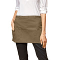 Sage - Back - Premier Colours 3 Pocket Short Apron