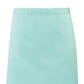 Aqua - Back - Premier Colours Mid Length Apron