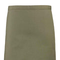 Olive - Back - Premier Colours Mid Length Apron