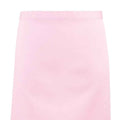 Pink - Back - Premier Colours Mid Length Apron