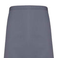 Steel - Back - Premier Colours Mid Length Apron