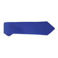 Royal Blue - Back - Premier Plain Polyester Tie