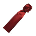 Burgundy - Back - Premier Colours Plain Scarf