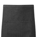 Black Denim - Back - Premier Pocket Short Apron