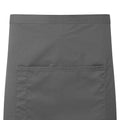 Dark Grey - Back - Premier Pocket Short Apron