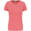 Sporty Coral - Front - Proact Womens-Ladies Performance T-Shirt