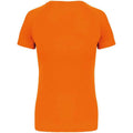 Fluorescent Orange - Back - Proact Womens-Ladies Performance T-Shirt