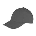 Charcoal Grey - Front - Result Genuine Recycled Low Profile Cap