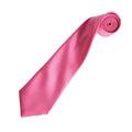 Fuchsia - Back - Premier Unisex Adult Colours Satin Tie