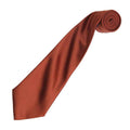 Chestnut - Back - Premier Unisex Adult Colours Satin Tie