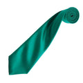 Emerald - Back - Premier Unisex Adult Colours Satin Tie