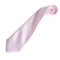 Pink - Back - Premier Unisex Adult Colours Satin Tie