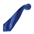 Royal Blue - Back - Premier Unisex Adult Colours Satin Tie