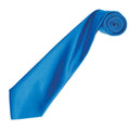 Sapphire Blue - Back - Premier Unisex Adult Colours Satin Tie