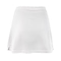 White - Back - Spiro Womens-Ladies Plain Skort