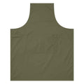 Olive Green - Back - Premier Swap & Pop Customizable Apron Body