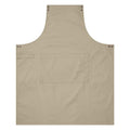 Khaki - Back - Premier Swap & Pop Customizable Apron Body