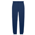 Navy - Back - Fruit of the Loom Childrens-Kids Elasticated Hem Jogging Bottoms