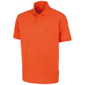 Orange - Front - WORK-GUARD By Result Mens Apex Pique Polo Shirt