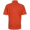 Orange - Back - WORK-GUARD By Result Mens Apex Pique Polo Shirt