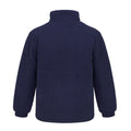 Navy - Back - Result Core Mens Quilted Polartherm Winter Fleece Jacket