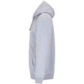 Grey Marl - Side - SOLS Unisex Adult Carter Marl Full Zip Hoodie