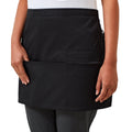 Black - Side - Premier Unisex Adult Pocket Waist Apron