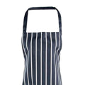 Navy-White - Back - Premier Stripe Apron