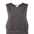 Dark Grey - Back - Premier Plain Pocket Tabard