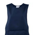 Navy Blue - Back - Premier Plain Pocket Tabard