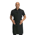 Black - Front - Dennys Pocket Bibbed Full Apron