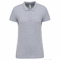 Oxford Grey - Front - Kariban Womens-Ladies Pique Polo Shirt