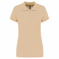 Light Sand - Front - Kariban Womens-Ladies Pique Polo Shirt