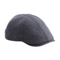 Blue - Front - Beechfield Linen Summer Newsboy Cap