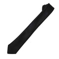 Black - Back - Premier Unisex Adult Slim Tie