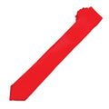 Red - Back - Premier Unisex Adult Slim Tie