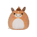 Light Brown - Front - Mumbles Squidgy Pony Plush Toy