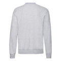 Heather Grey - Back - Fruit of the Loom Unisex Adult Classic Drop Shoulder Sweatshirt