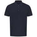 Navy - Front - PRO RTX Mens Pro Piqué Moisture Wicking Polo Shirt