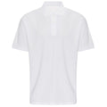 White - Front - PRO RTX Mens Pro Piqué Moisture Wicking Polo Shirt