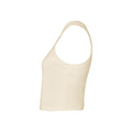 Solid Natural - Side - Bella + Canvas Womens-Ladies Micro-Rib Racer Tank Top