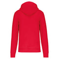 Red - Back - Kariban Mens Eco Friendly Full Zip Hoodie